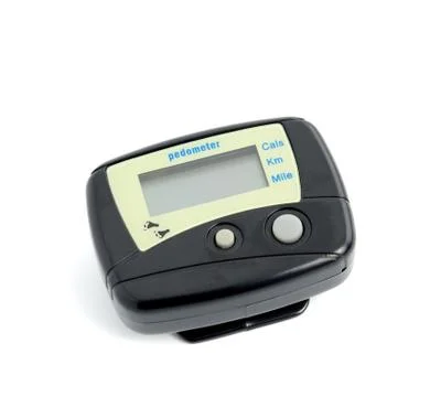 Digital pedometer Stock Photos