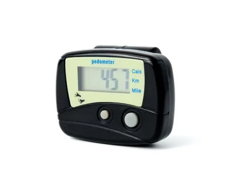 Digital pedometer Stock Photos