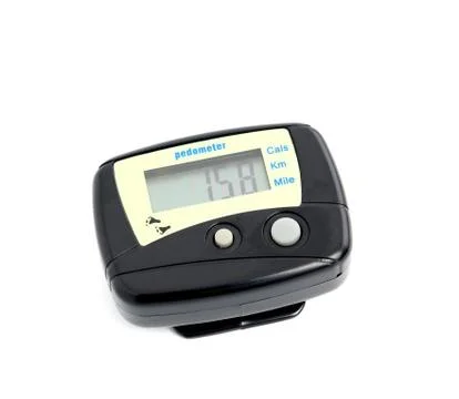 Digital pedometer Stock Photos