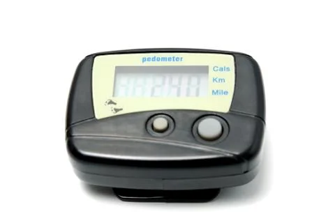 Digital pedometer Stock Photos