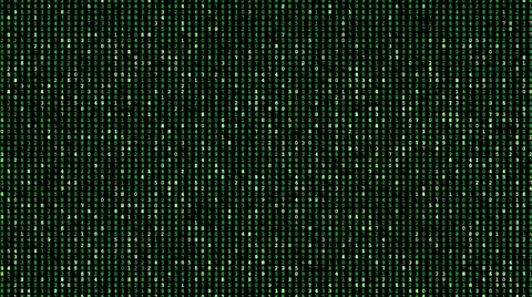 Digital perfectly seamless loop of green matrix numbers background, animation Stock Footage 50357518