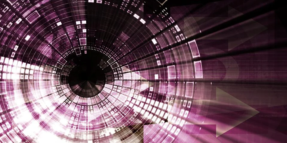 Digital Persona 스톡 일러스트