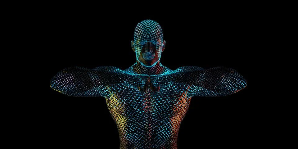 Digital Persona 스톡 일러스트