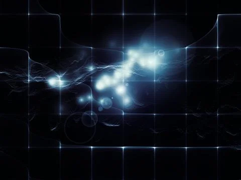 Digital Perspectives of Virtual World イラスト素材