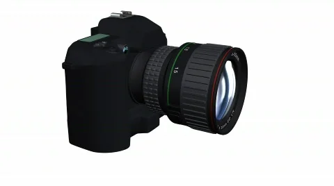  Digital photo camera Stock Footage 845416