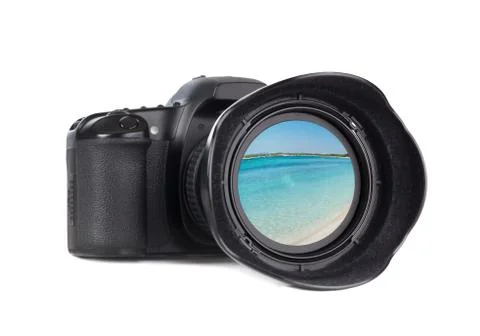 Digital photo camera Stock Illustration