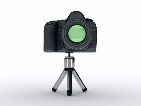 Digital photo camera Stock Illustration