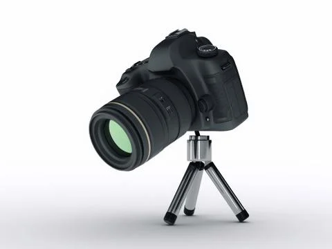 Digital photo camera Stock Illustration