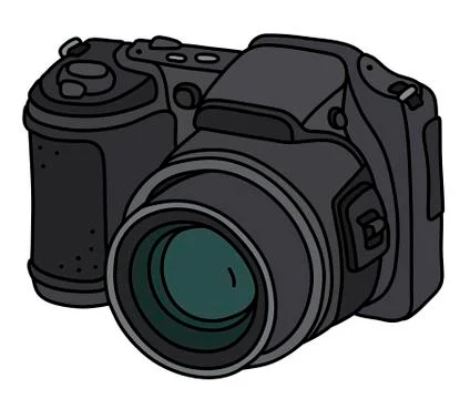 The digital photographic camera Stock Illustration