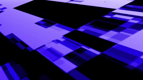 Digital pixel background. 4K video Video stock 152045906