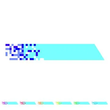 Digital pixel banner cartoon vector graphic 스톡 일러스트