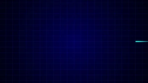 Digital pixel EKG electrocardiogram pulse isolated. Computer screen on gene.. Stock Footage 293486250