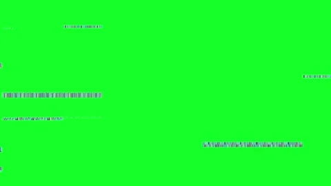 Digital pixel noise glitch effect on a green screen. The problems of the video Stock Footage 167842159