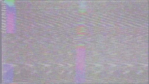 Digital pixel noise vhs effect. Stock Footage 122933225