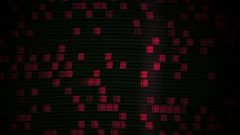 Digital pixelated background with colors. Stock Footage 335108185