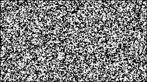 Digital pixelated noise pattern texture and static grain background Stock Footage 346934652