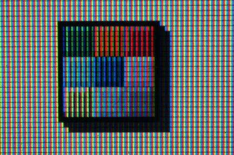 Digital pixels Stock-Fotos