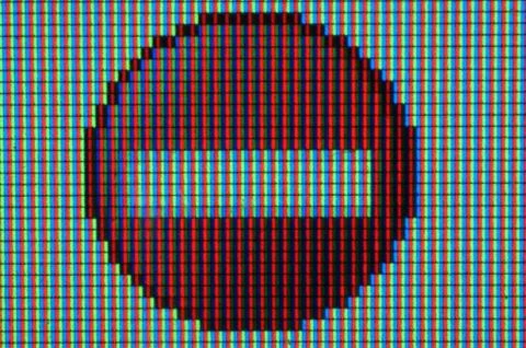 Digital pixels Stock Photos