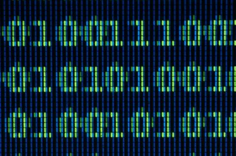 Digital pixels Stock Photos