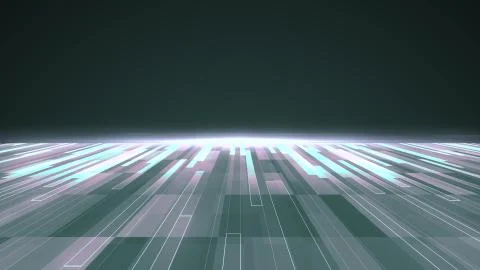 Digital plain cyberspace grid landscape graphics illustration background new 스톡 일러스트