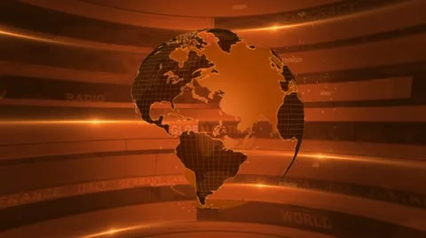 Digital Planet Earth. With a bright abstract background. Stock-Footage 11803917