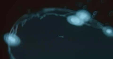 Digital planet Earth with cyber attacks in real time Stock Footage 322618010