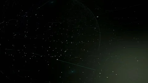 Digital planet Earth rotating animation future technology conveying the modern Stock Footage 82765366