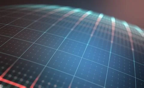 Digital Planet Stock Illustration