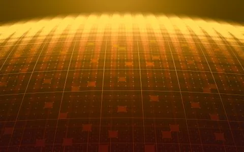 Digital Planet Stock Illustration