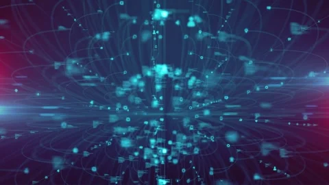 Digital Platforms Social Connections Sharing Data Interaction Stock Footage 302885943