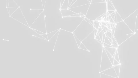 Digital Plexus connect line and dots moving. Stock Footage 285935262