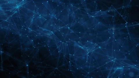 Digital Plexus Connection Seamless Loop Motion Background Stock Footage 283666387