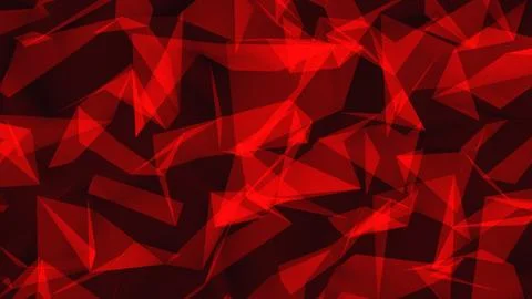 Digital plexus of glowing lines and dots. Abstract background. Stock Illustration