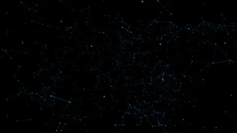 Digital Plexus Network Animation Video Background Stock Footage 337930272
