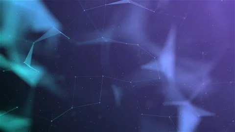 Digital Plexus Network Background Loop Stock Footage 139289375