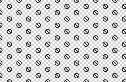 Digital png illustration of black circle pattern on transparent background イラスト素材