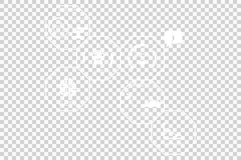 Digital png illustration of data processing on transparent background イラスト素材