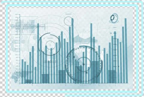 Digital png illustration of data processing with scope scanning on transparent Stock Illustration