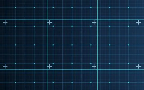 Digital png illustration of digital interface with lines on transparent Illustrazione stock
