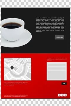 Digital png illustration of digital interface with text and map on transparent 스톡 일러스트