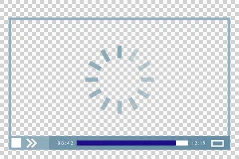 Digital png illustration of digital interface on transparent background Stock Illustration