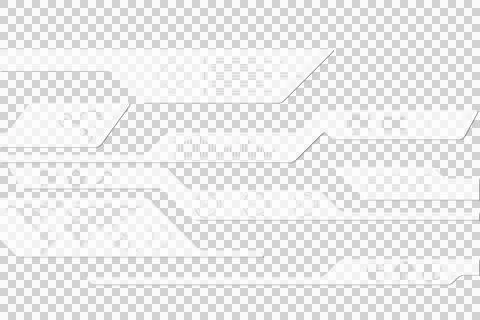 Digital png illustration of digital interface with charts and symbols on Stock Illustration