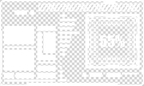 Digital png illustration of digital interface with data processing on イラスト素材