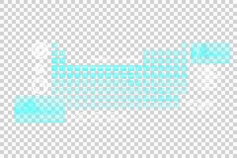 Digital png illustration of digital interface on transparent background Stock Illustration