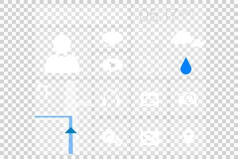 Digital png illustration of digital interface with data and icons on transparent 스톡 일러스트