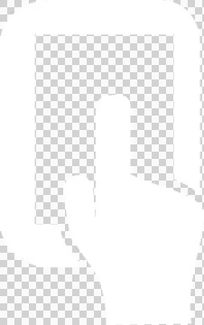 Digital png illustration of hand using smartphone on transparent background Stock Illustration