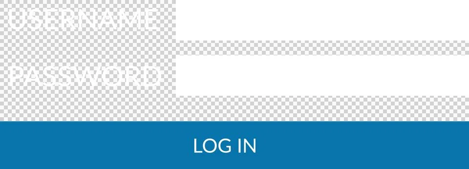 Digital png illustration of logging interface on transparent background Stockillustratie