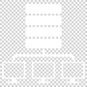 Digital png illustration of network of computers on transparent background Stock Illustration