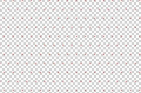 Digital png illustration of pattern of dots on transparent background Stock Illustration