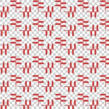 Digital png illustration of pattern of guidepost symbols on transparent Stock Illustration